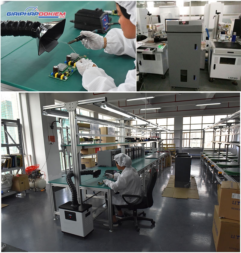 Máy hút khói hàn Waterun F6001 8 Máy hút khói hàn Waterun F6001 - Ảnh 4