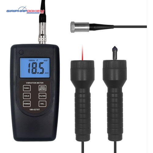 Máy đo tốc độ vòng quay và độ rung Landtek VM-6370T 6 Máy đo tốc độ vòng quay và độ rung Landtek VM-6370T