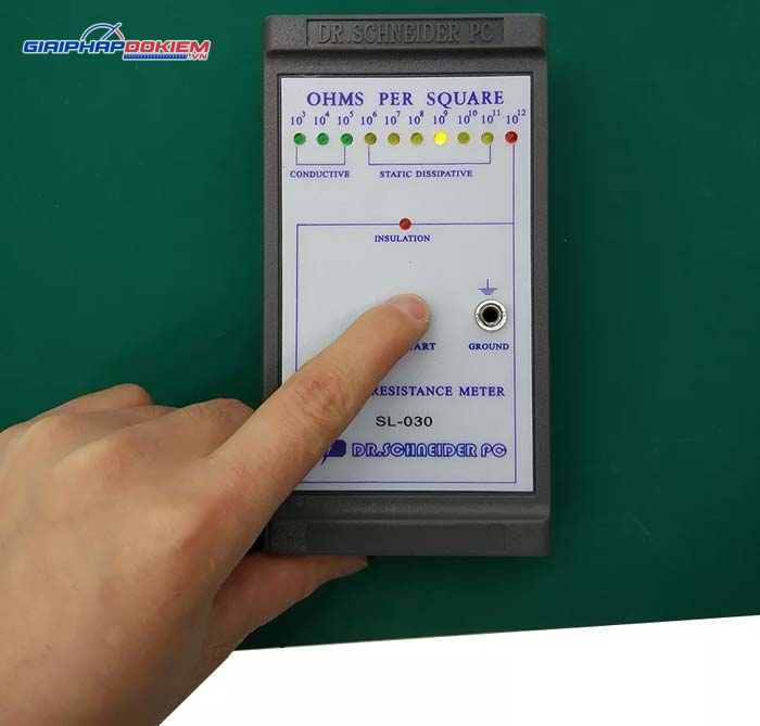 Máy đo điện trở bề mặt Waterun SL-030 10 Máy đo điện trở bề mặt Waterun SL-030 - Ảnh 5