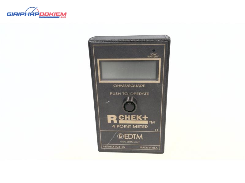 Máy đo trở kháng bề mặt EDTM RC3175 9 Máy đo trở kháng bề mặt EDTM RC3175 - Ảnh 2