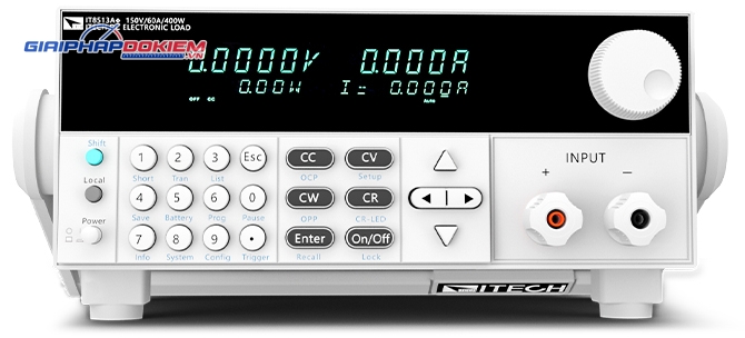 Tải điện tử lập trình DC ITECH IT8500+ 4 Tải điện tử lập trình DC ITECH IT8500+ - Ảnh 2