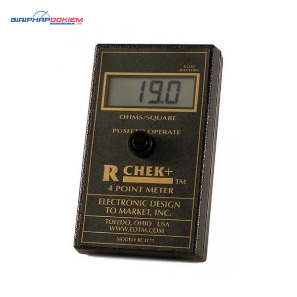 Máy đo trở kháng bề mặt EDTM RC3175 8 Máy đo trở kháng bề mặt EDTM RC3175