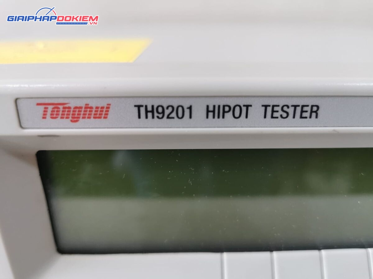 Máy kiểm tra Hipot Tonghui TH9201 11 Máy kiểm tra Hipot Tonghui TH9201 - Ảnh 5