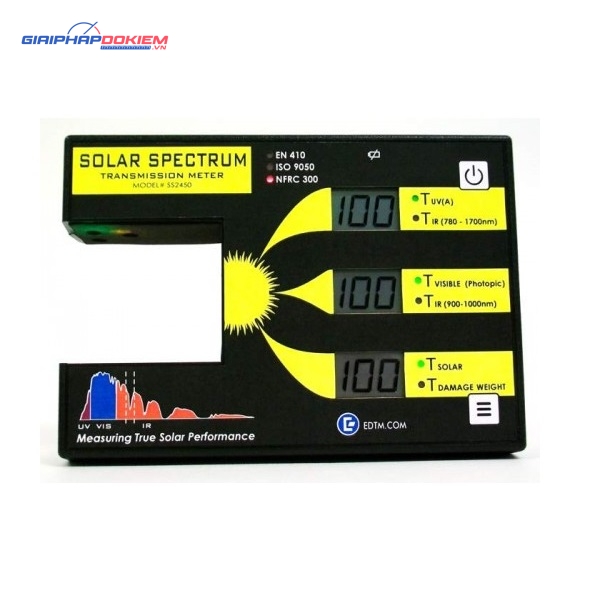 Máy đo quang phổ mặt trời EDTM SS2450 6 Máy đo quang phổ mặt trời EDTM SS2450 - Ảnh 2