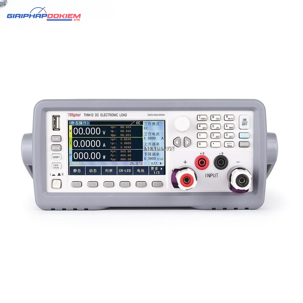 Tải điện tử DC lập trình Tonghui TH8412 4 Tải điện tử DC lập trình Tonghui TH8412