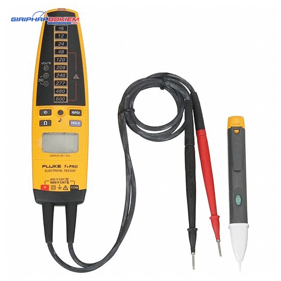 Thiết bị kiểm tra điện và bút dò điện áp FLUKE T+PRO-1AC KIT 4 Thiết bị kiểm tra điện và bút dò điện áp FLUKE T+PRO-1AC KIT - Ảnh 2
