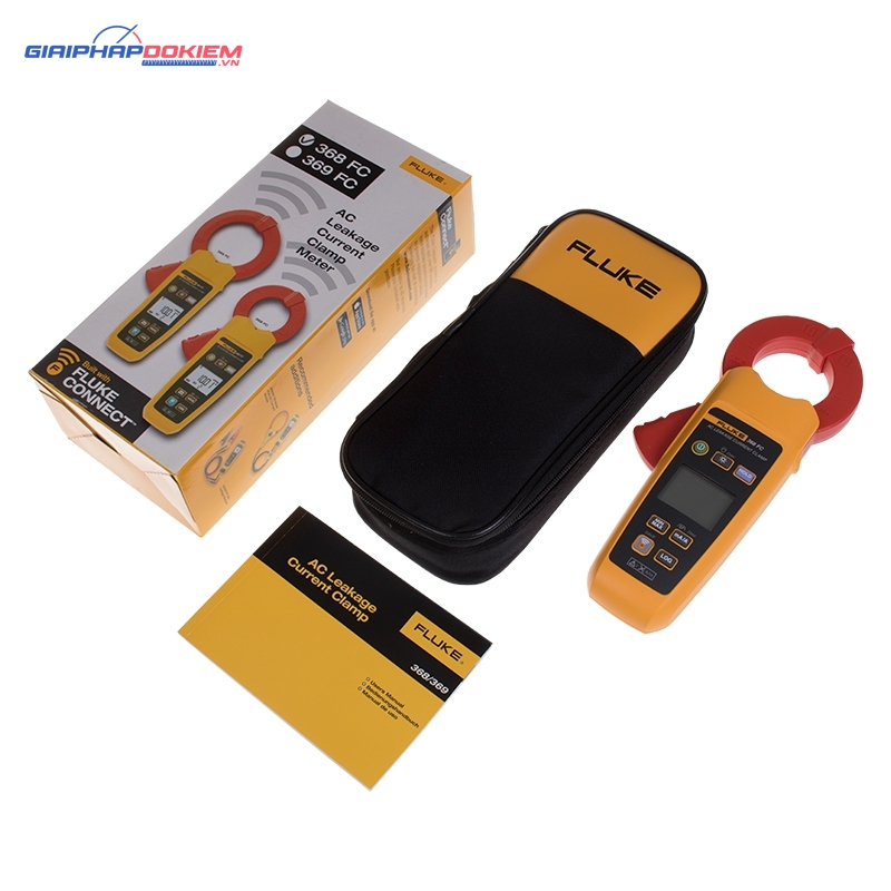 Ampe kìm đo dòng rò AC Fluke-368 FC (3 mA~60A, true-rms) 6 Ampe kìm đo dòng rò AC Fluke-368 FC (3 mA~60A, true-rms) - Ảnh 2