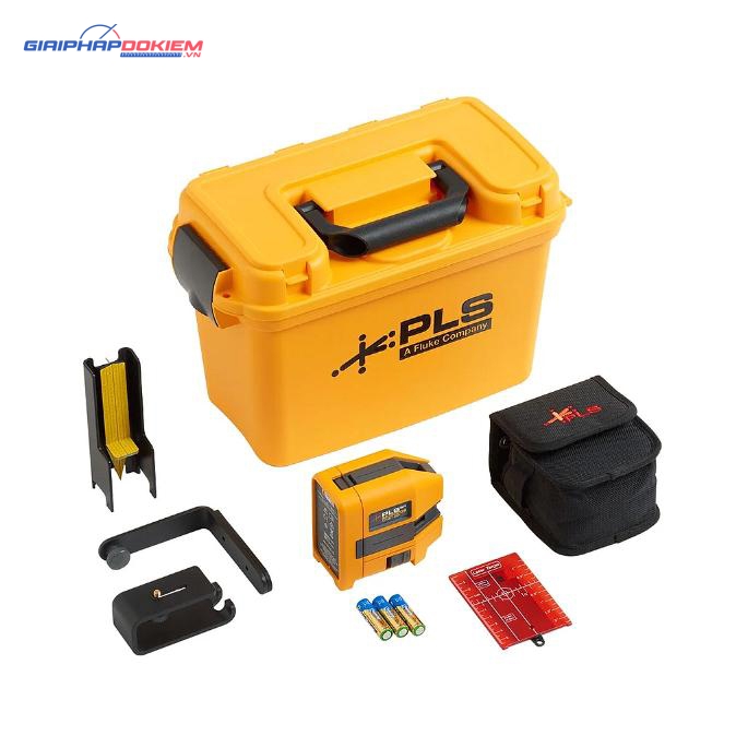 Máy cân mực laser FLUKE PLS 5R KIT (30m, tia đỏ) 2 Máy cân mực laser FLUKE PLS 5R KIT (30m, tia đỏ)
