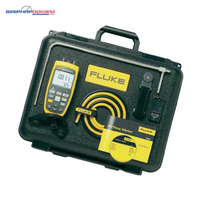 Kit đo áp suất chênh lệch, tốc độ, lưu lượng dòng khí FLUKE-922/KIT (40mBar) 4 Kit đo áp suất chênh lệch, tốc độ, lưu lượng dòng khí FLUKE-922/KIT (40mBar)
