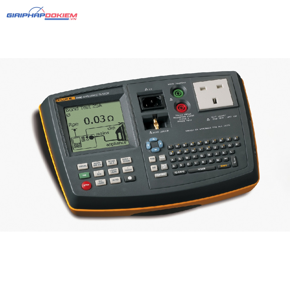 Máy kiểm tra thiết bị điện cầm tay FLUKE-6500-2 UK 5 Máy kiểm tra thiết bị điện cầm tay FLUKE-6500-2 UK