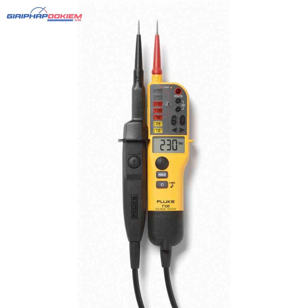 Máy đo điện áp và kiểm tra liên tục FLUKE-T130 4 Máy đo điện áp và kiểm tra liên tục FLUKE-T130 - Ảnh 2