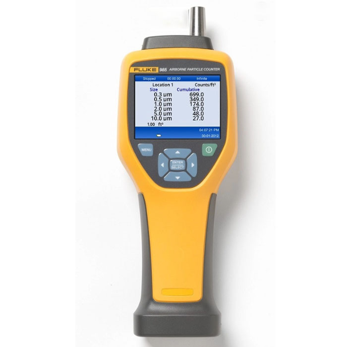 Máy đếm hạt bụi Fluke 985 5 Máy đếm hạt bụi Fluke 985