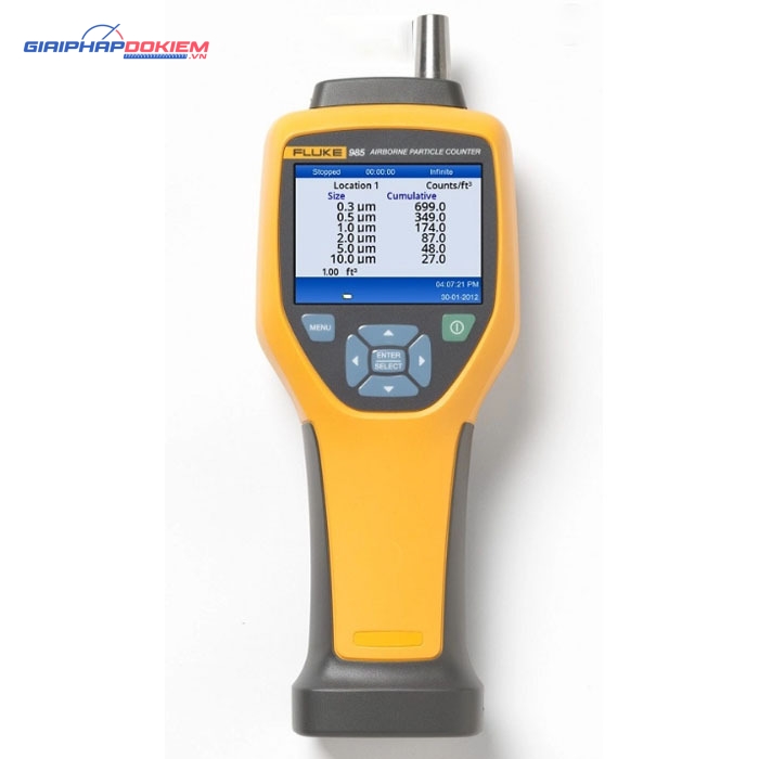 Máy đếm hạt bụi Fluke 985 5 Máy đếm hạt bụi Fluke 985