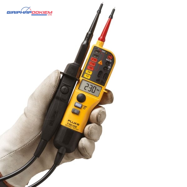 Máy đo điện áp và kiểm tra liên tục FLUKE-T150 5 Máy đo điện áp và kiểm tra liên tục FLUKE-T150 - Ảnh 2