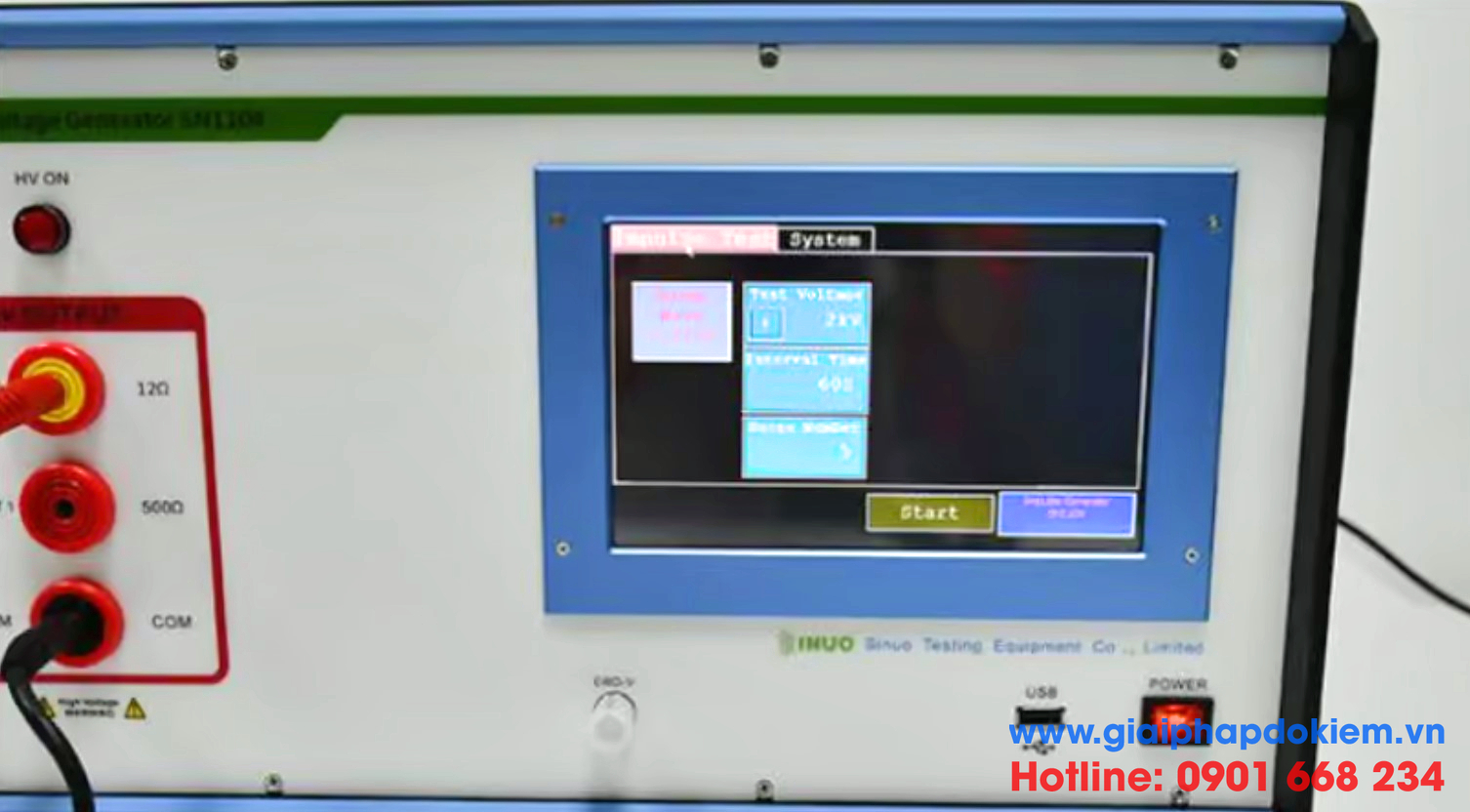 Dịch Vụ Hiệu Chuẩn Máy Phát Điện Áp Xung Sinuo Uy Tín 6 Máy phát điện áp xung Sinuo