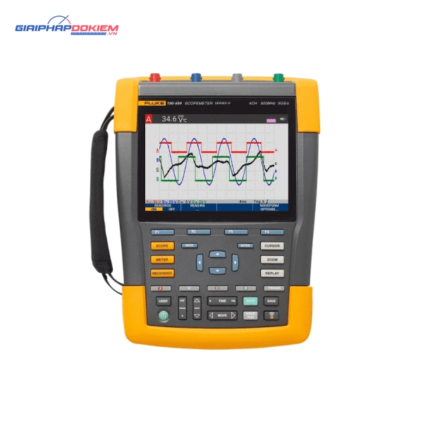 Máy hiện sóng cầm tay FLUKE-190-062-III (60Mhz, 2CH, 625 MS/s, Cách ly) 3 Máy hiện sóng cầm tay FLUKE-190-062-III (60Mhz, 2CH, 625 MS/s, Cách ly)