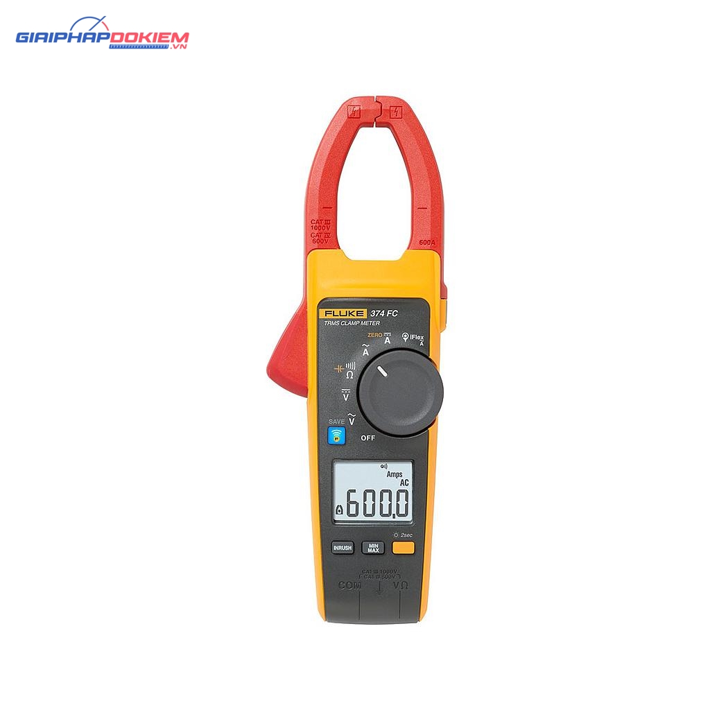 Ampe kìm FLUKE FLUKE-374 FC (600A AC/DC TRMS WIRELESS) 2 Ampe kìm FLUKE FLUKE-374 FC (600A AC/DC TRMS WIRELESS)