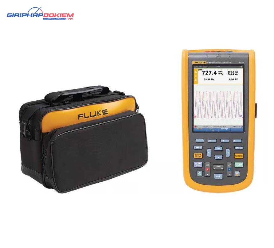 Máy hiện sóng cầm tay FLUKE-125B/INT (40Mhz, 2CH, kẹp dòng 400A) 5 Máy hiện sóng cầm tay FLUKE-125B/INT (40Mhz, 2CH, kẹp dòng 400A) - Ảnh 2