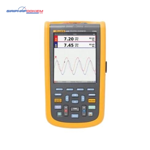 Máy hiện sóng cầm tay FLUKE-125B/INT (40Mhz, 2CH, kẹp dòng 400A) 4 Máy hiện sóng cầm tay FLUKE-125B/INT (40Mhz, 2CH, kẹp dòng 400A)