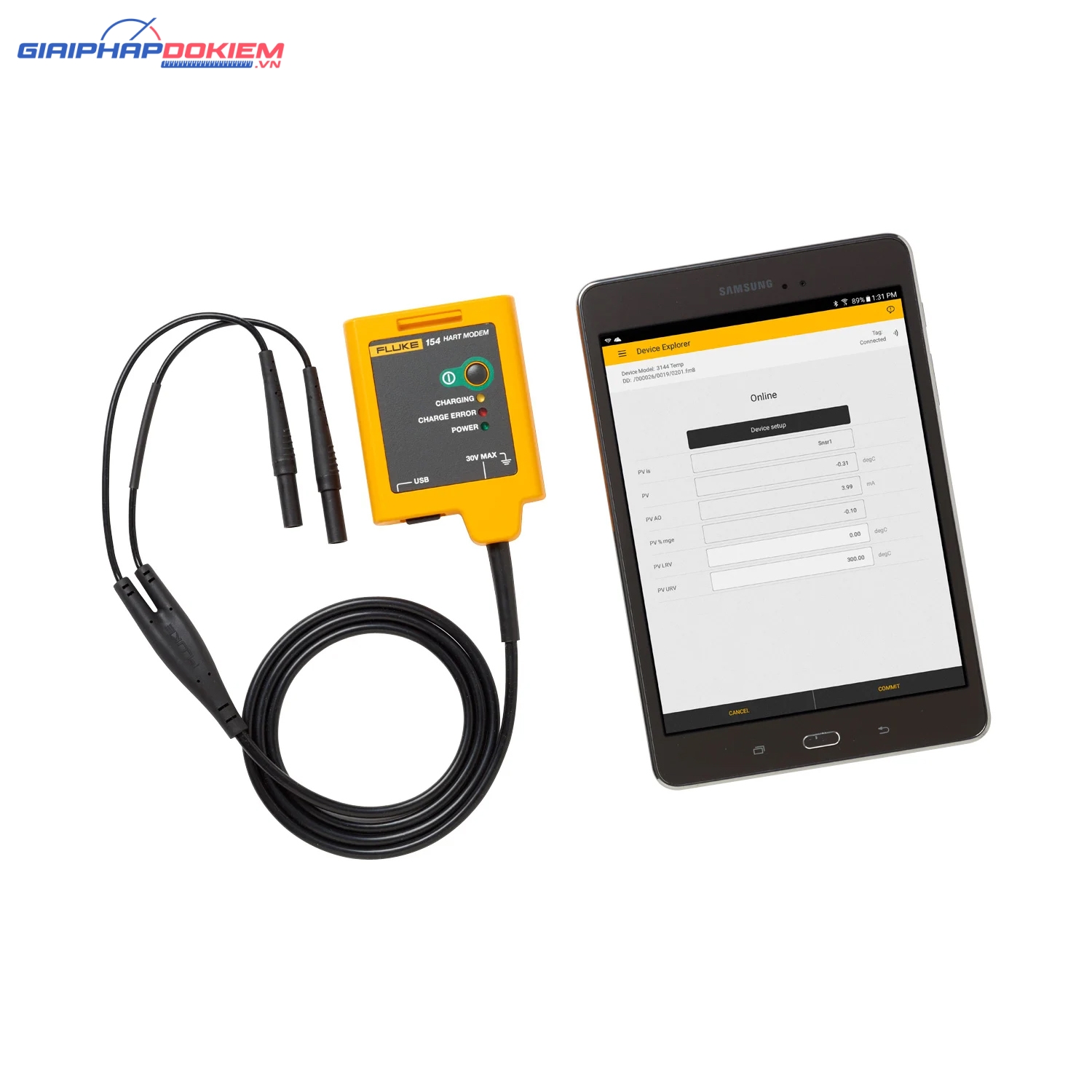 Bộ giao tiếp HART Fluke-154 4 Bộ giao tiếp HART Fluke-154