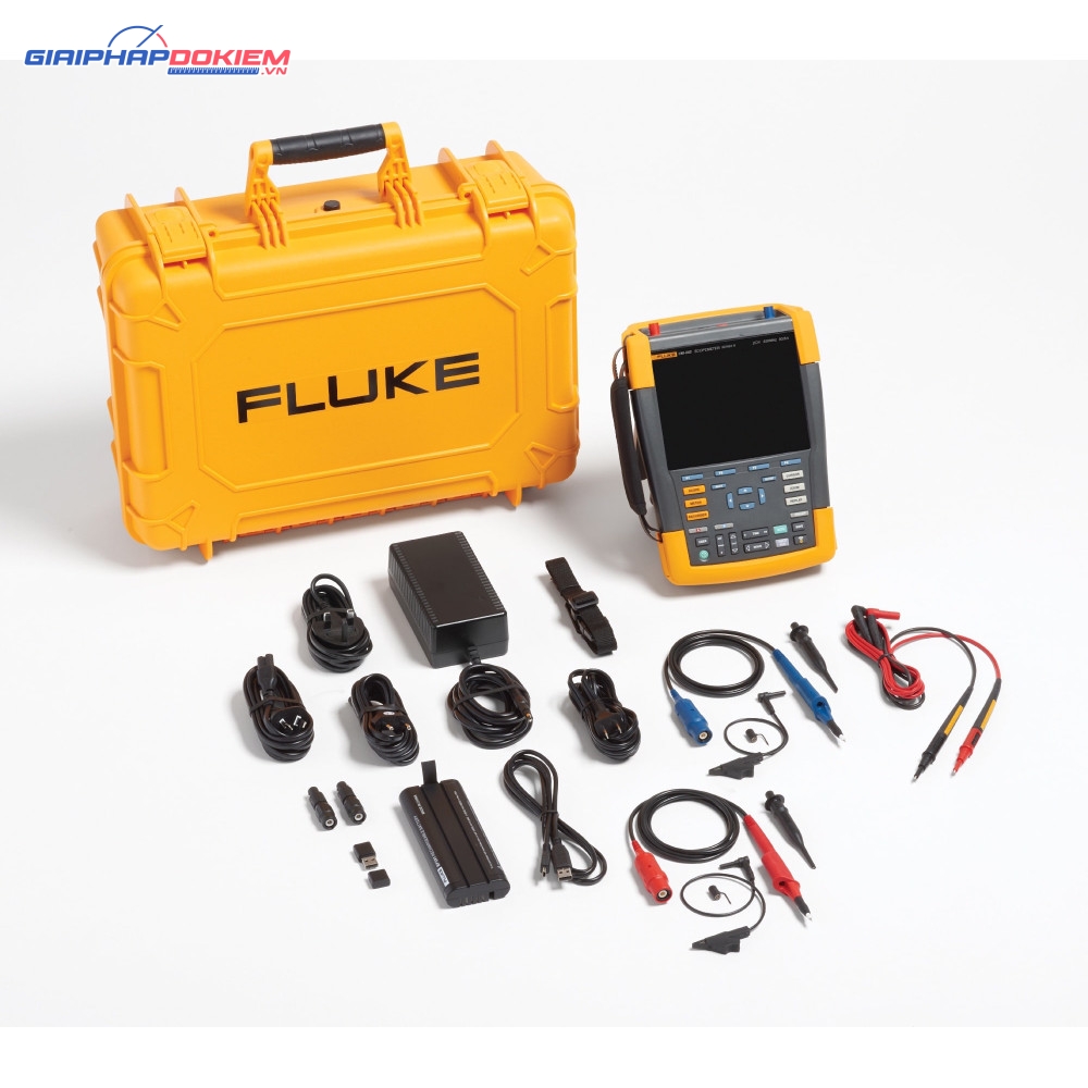 Máy hiện sóng cầm tay FLUKE-190-502-III-S (500Mhz, 2CH, 5 GS/s, Cách ly, FlukeView) 4 Máy hiện sóng cầm tay FLUKE-190-502-III-S (500Mhz, 2CH, 5 GS/s, Cách ly, FlukeView) - Ảnh 2