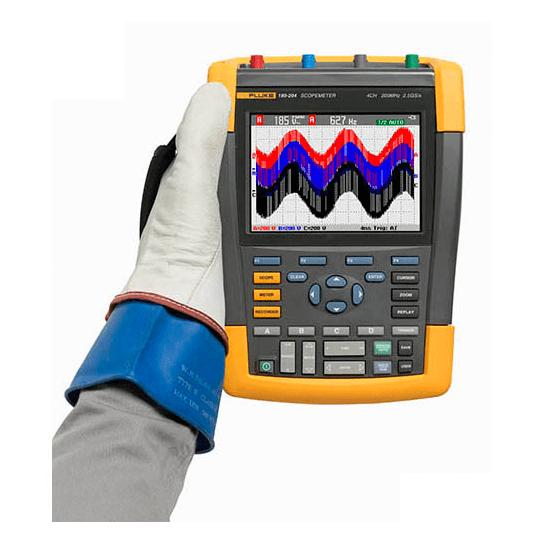 Máy hiện sóng cầm tay FLUKE-190-204-III-S (200Mhz, 4CH, 2,5 GS/s, Cách ly, FlukeView) 6 Máy hiện sóng cầm tay FLUKE-190-204-III-S (200Mhz, 4CH, 2,5 GS/s, Cách ly, FlukeView) - Ảnh 3