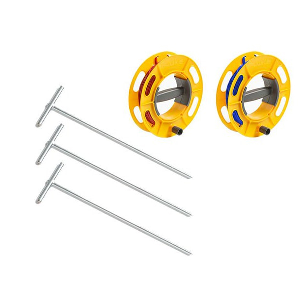 Bộ cọc và dây đo điện trở đất 3 cực FLUKE ES-162P3-2 2 Bộ cọc và dây đo điện trở đất 3 cực FLUKE ES-162P3-2