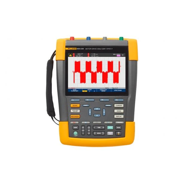 Máy hiện sóng phân tích biến tần, driver động cơ FLUKE-MDA-550-III (500MHz, 400A, 4CH) 5 Máy hiện sóng phân tích biến tần, driver động cơ FLUKE-MDA-550-III (500MHz, 400A, 4CH) - Ảnh 2