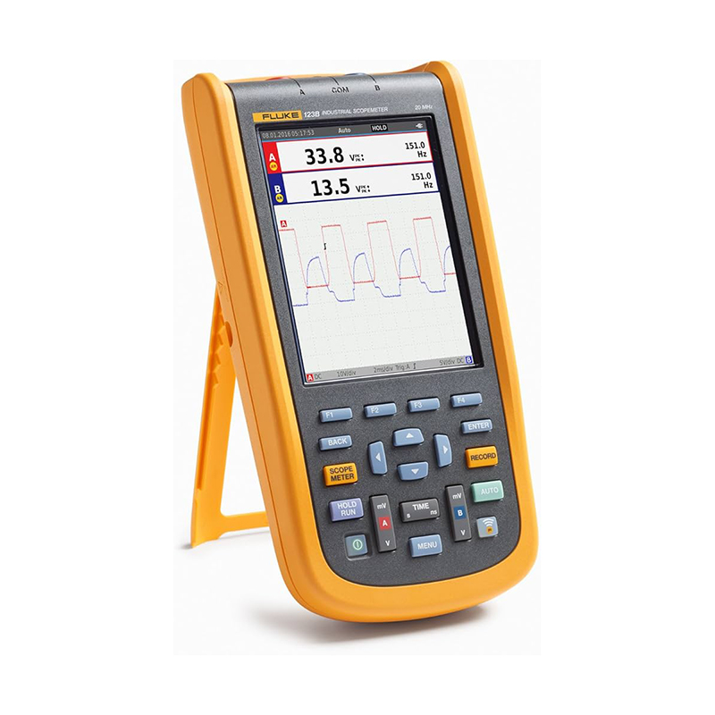 Máy hiện sóng cầm tay FLUKE-123B/INT (20 MHz, 2 CH) 3 Máy hiện sóng cầm tay FLUKE-123B/INT (20 MHz, 2 CH)