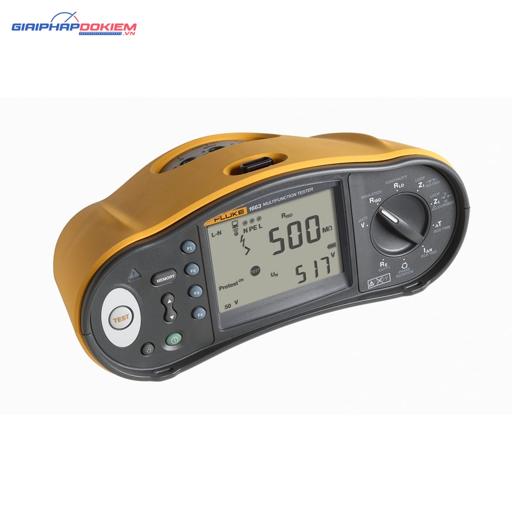 Máy kiểm tra lắp đặt điện đa chức năng FLUKE FLK-1663 SCH (500V; 0.1V, W/RCD TYPE B SCHUKO) 3 Máy kiểm tra lắp đặt điện đa chức năng FLUKE FLK-1663 SCH (500V; 0.1V, W/RCD TYPE B SCHUKO)