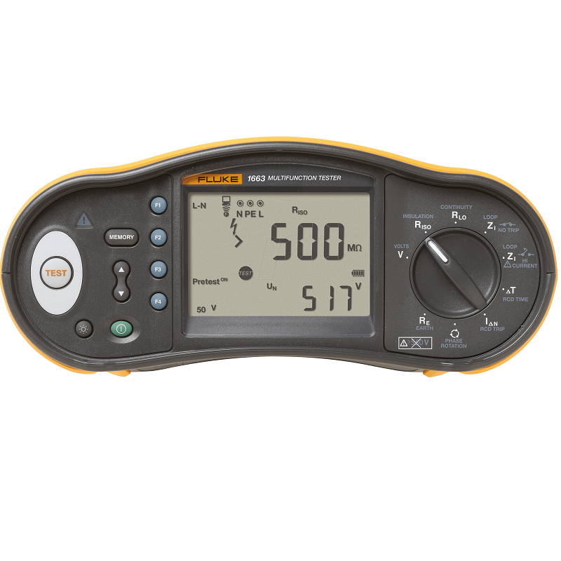 Thiết bị kiểm tra lắp đặt điện đa năng FLUKE FLK-1663 9 Thiết bị kiểm tra lắp đặt điện đa năng FLUKE FLK-1663 - Ảnh 3