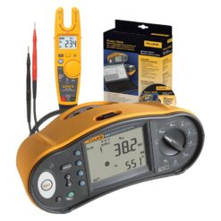 Máy kiểm tra lắp đặt điện đa chức năng FLUKE FLK-1663 SCH (500V; 0.1V, W/RCD TYPE B SCHUKO) 7 may kiem tra lap dat da nang fluke 1663 2