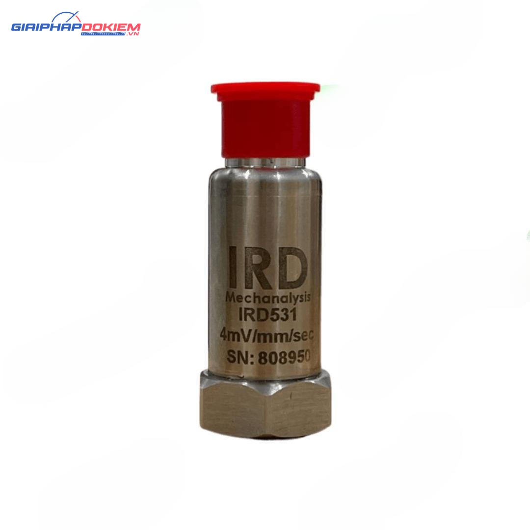 Cảm biến rung công nghiệp IRD IRD531 (4mV/mm/s, 2 Pin MS, 1/4"-28UNF Female) 2 Cảm biến rung công nghiệp IRD IRD531