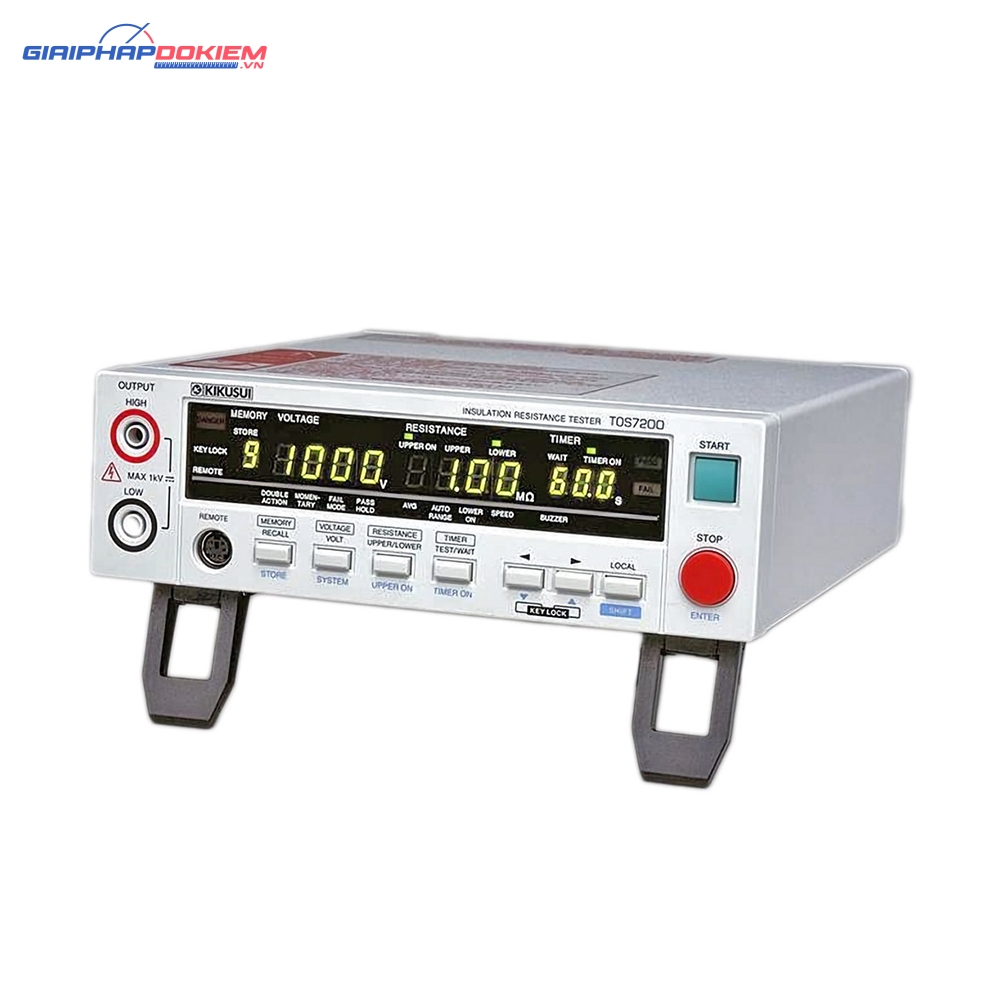 Thiết bị kiểm tra điện trở cách điện KIKUSUI TOS7200 (Insulation resistance tester) 5 Thiết bị kiểm tra điện trở cách điện KIKUSUI TOS7200 (Insulation resistance tester)