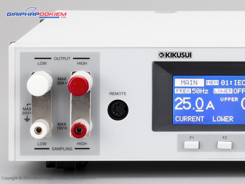 Thiết bị kiểm tra kết nối tiếp địa KIKUSUI TOS6200A 13 Thiết bị kiểm tra kết nối tiếp địa KIKUSUI TOS6200A - Ảnh 6