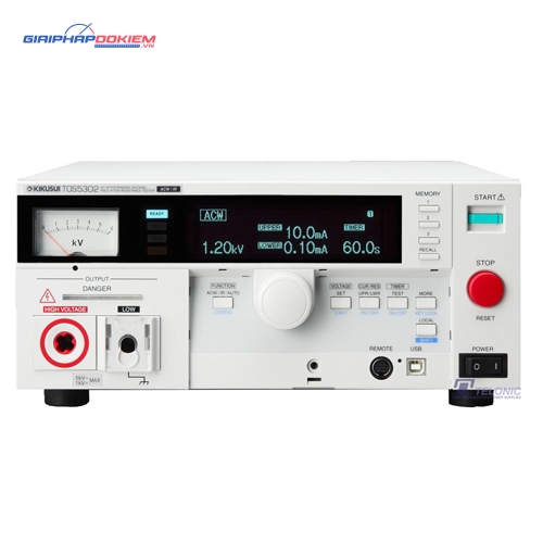 Thiết bị kiểm tra điện áp chịu đựng KIKUSUI TOS5302 (AC Hipot tester) 8 Thiết bị kiểm tra điện áp chịu đựng KIKUSUI TOS5302 (AC Hipot tester)