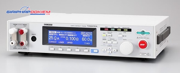 Thiết bị kiểm tra kết nối tiếp địa KIKUSUI TOS6200A 10 Thiết bị kiểm tra kết nối tiếp địa KIKUSUI TOS6200A - Ảnh 3