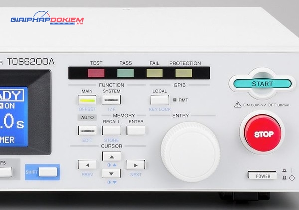 Thiết bị kiểm tra kết nối tiếp địa KIKUSUI TOS6200A 12 Thiết bị kiểm tra kết nối tiếp địa KIKUSUI TOS6200A - Ảnh 5