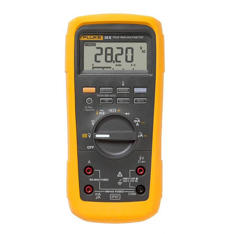 Đồng hồ vạn năng công nghiệp FLUKE-28II (IP67,0.05 %) 3 Đồng hồ vạn năng công nghiệp FLUKE-28II (IP67,0.05 %)