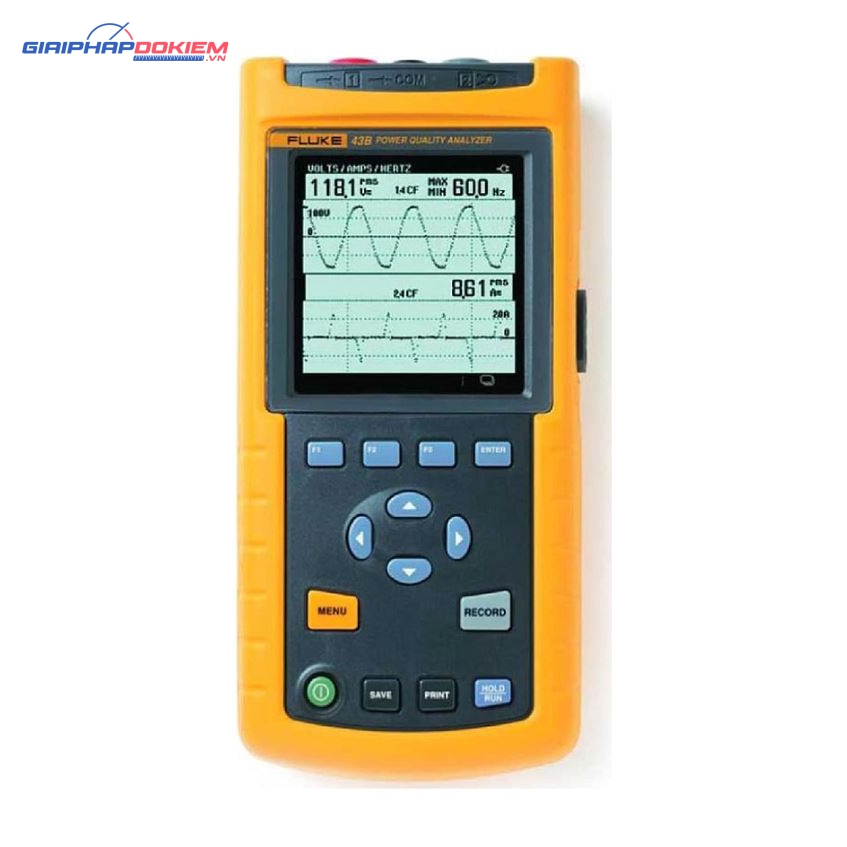 Máy phân tích chất lượng điện một pha Fluke 43B 3 Máy phân tích chất lượng điện một pha Fluke 43B
