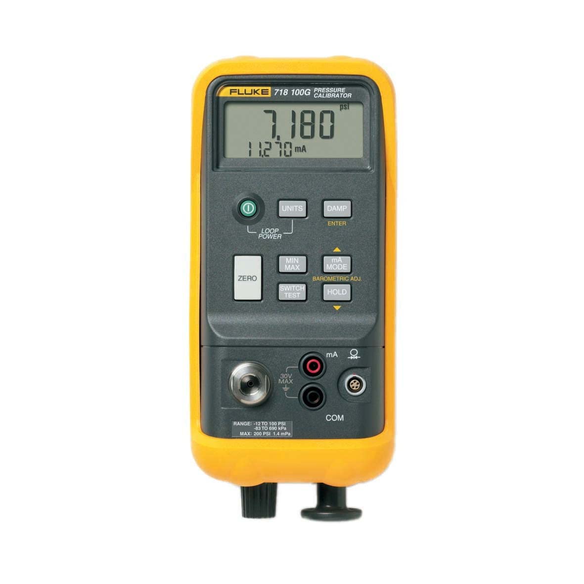 Máy hiệu chuẩn áp suất FLUKE-718 100US (-12 ~ 100 PSI) 6 Máy hiệu chuẩn áp suất FLUKE-718 100US (-12 ~ 100 PSI)