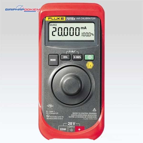 Thiết Bị Hiệu Chuẩn Dòng Điện FLUKE 707EX 4 Thiết Bị Hiệu Chuẩn Dòng Điện FLUKE 707EX - Ảnh 2