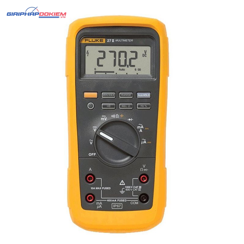 Đồng hồ vạn năng công nghiệp FLUKE-27II (IP67) 3 Đồng hồ vạn năng công nghiệp FLUKE-27II (IP67)