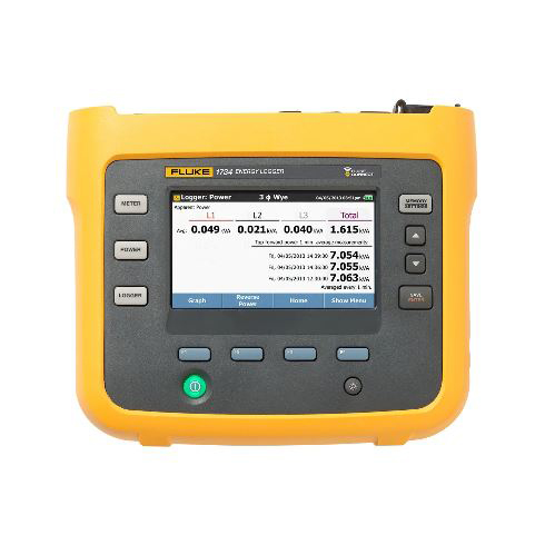 Máy ghi điện ba pha FLUKE-1734/B (Chưa có kìm đo, Wifi) 2 Máy ghi điện ba pha FLUKE-1734/B (Chưa có kìm đo, Wifi)