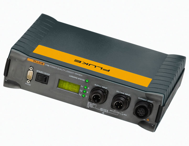 Bộ Datalogger phân tích công suất Fluke 1745 4 Bộ Datalogger phân tích công suất Fluke 1745