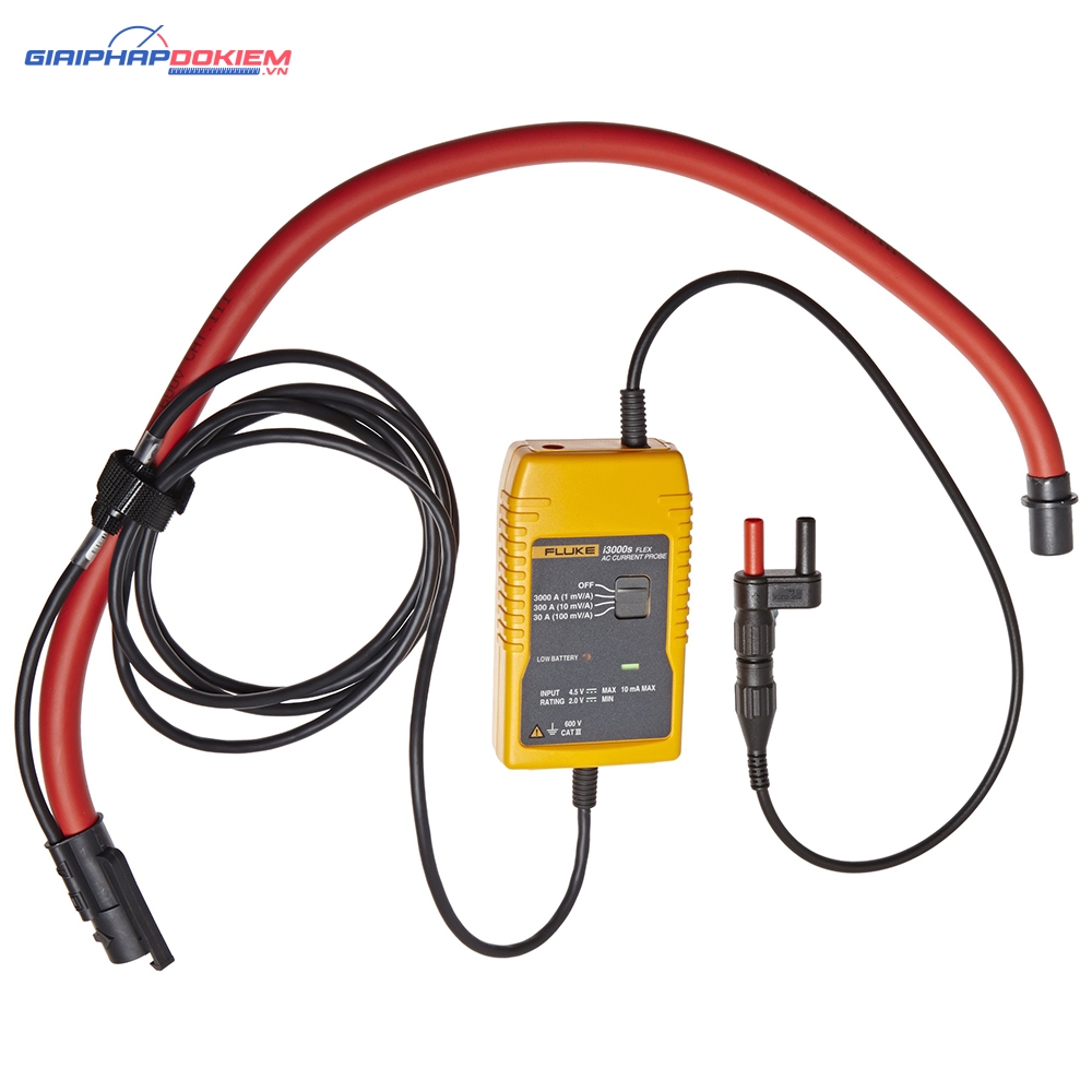 Bộ kìm kẹp cho máy hiện sóng FLUKE I3000 FLEX-4PK (AC 3000 A, 50 kHz, bộ 4 cái, Dùng cho máy hiện sóng) 4 Bộ kìm kẹp cho máy hiện sóng FLUKE I3000 FLEX-4PK (AC 3000 A, 50 kHz, bộ 4 cái, Dùng cho máy hiện sóng) - Ảnh 2