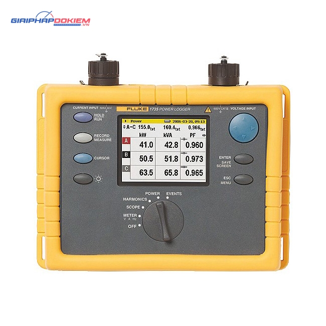 Bộ Datalogger công suất 3 pha Fluke 1735 2 Bộ Datalogger công suất 3 pha Fluke 1735