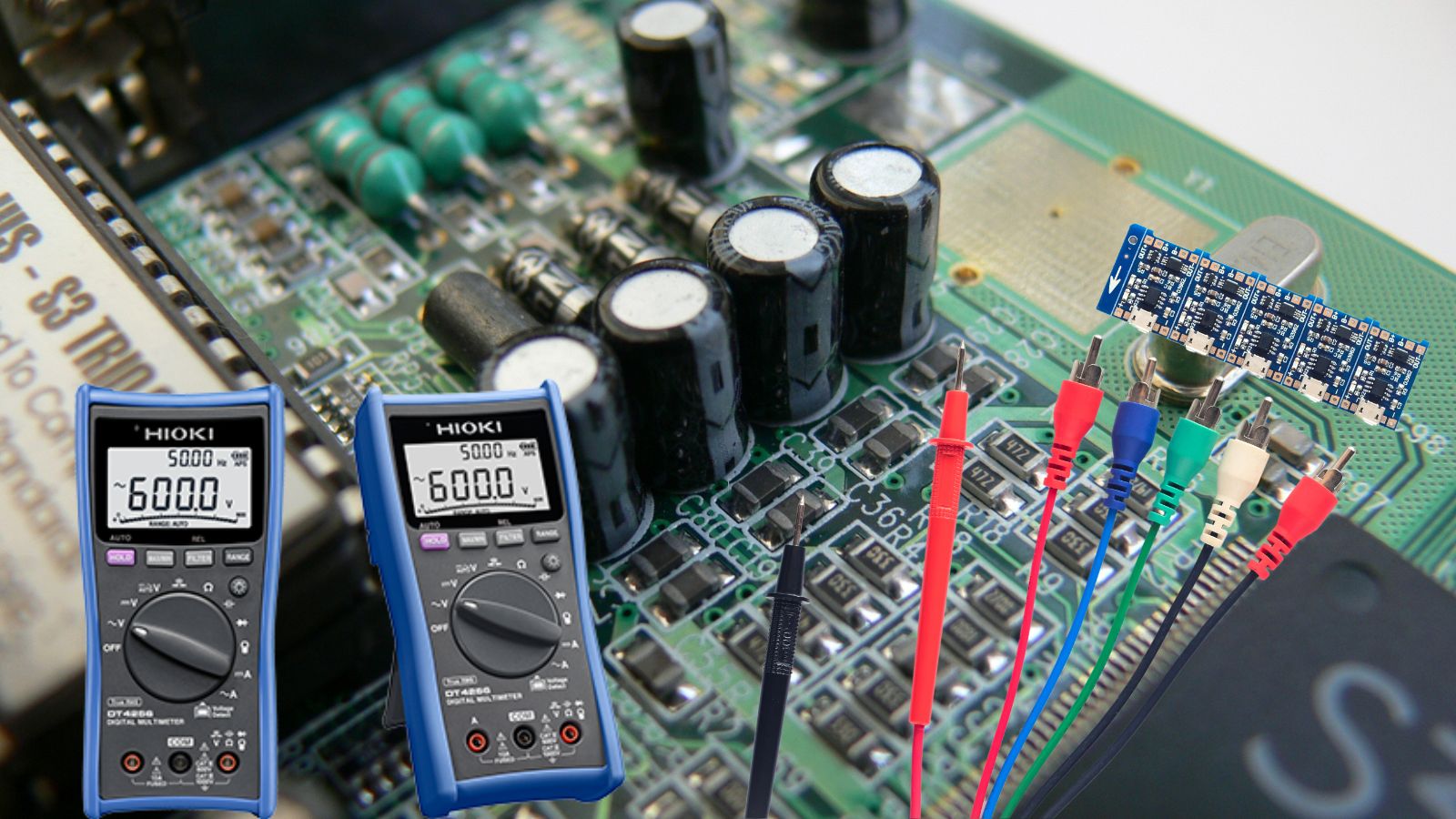 Cách đo tụ điện bằng đồng hồ vạn năng kỹ thuật số