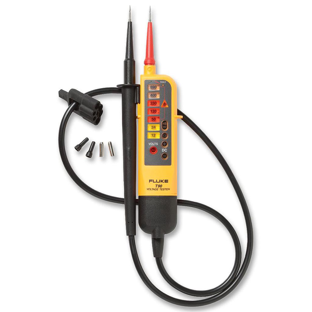 Thiết bị kiểm tra điện áp và thông mạch FLUKE T-90 4 Thiết bị kiểm tra điện áp và thông mạch FLUKE T-90
