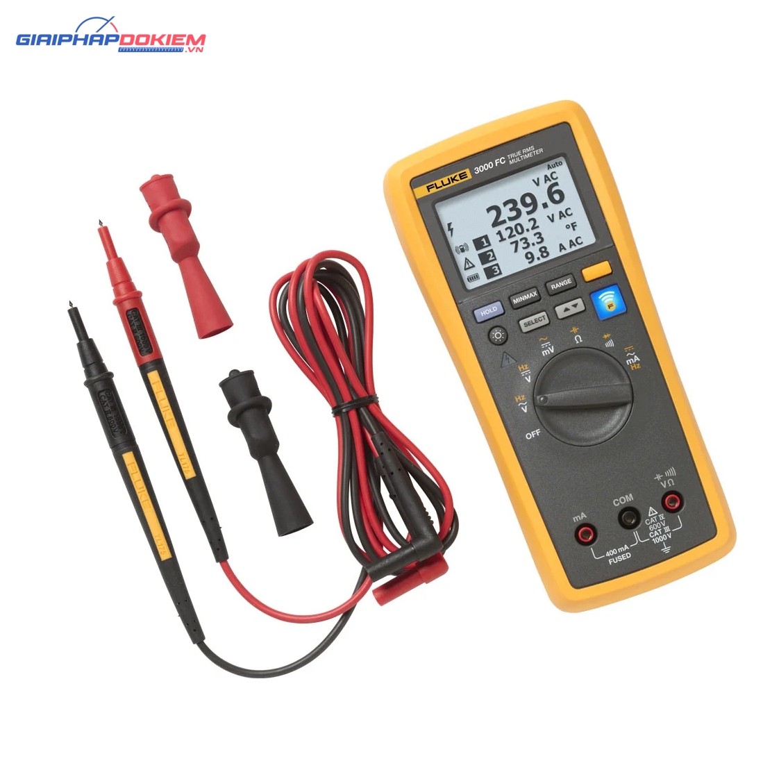 Đồng hồ vạn năng FLUKE FLK-3000FC (Fluke-3000FC, Wireless) 4 Đồng hồ vạn năng FLUKE FLK-3000FC (Fluke-3000FC, Wireless) - Ảnh 2